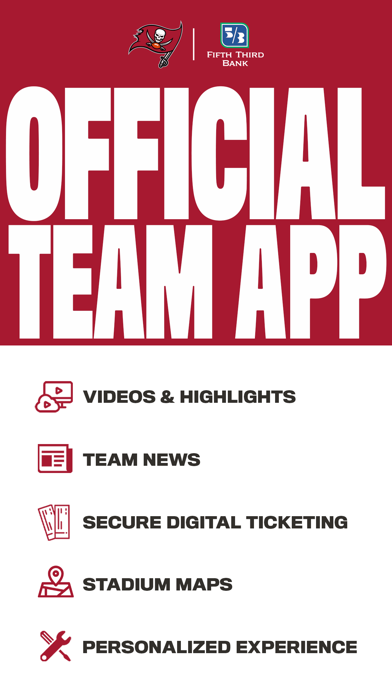 Tampa Bay Buccaneers Official Screenshot