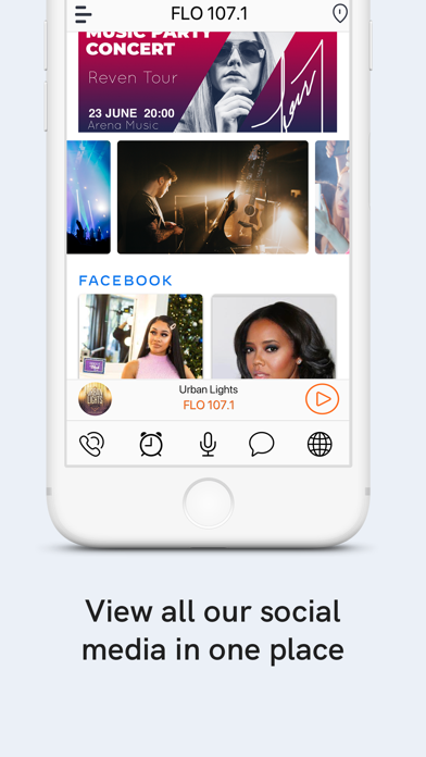 FLO 107.1 Screenshot