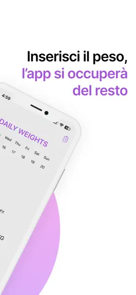 Game screenshot Bilancia Daily Weights Deficit apk