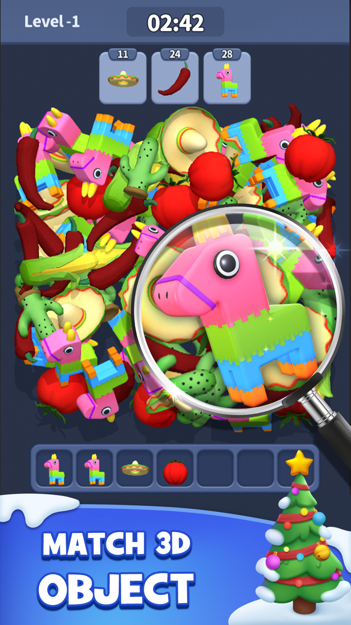 Triple Match Find 3D