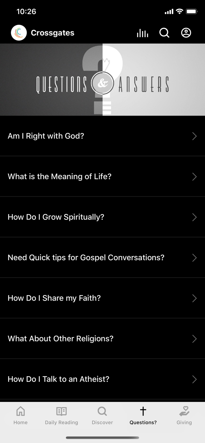 Crossgates Baptist App