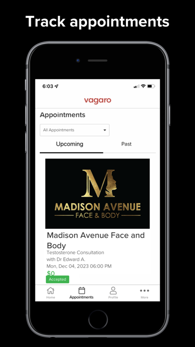 Madison Avenue Face and Body Screenshot