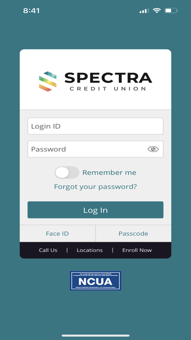 SpectraCU Mobile Banking Screenshot