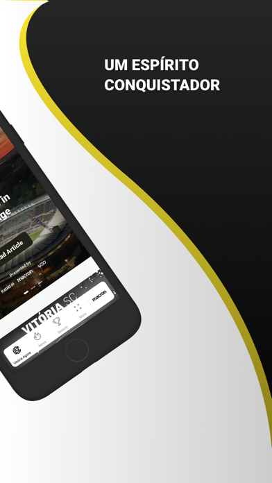 App Oficial Vitória SC Screenshot