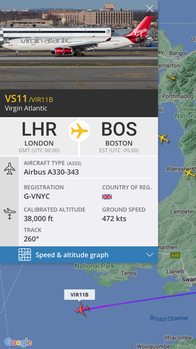 Screenshot #3 pour Air Radar: Flight Tracker