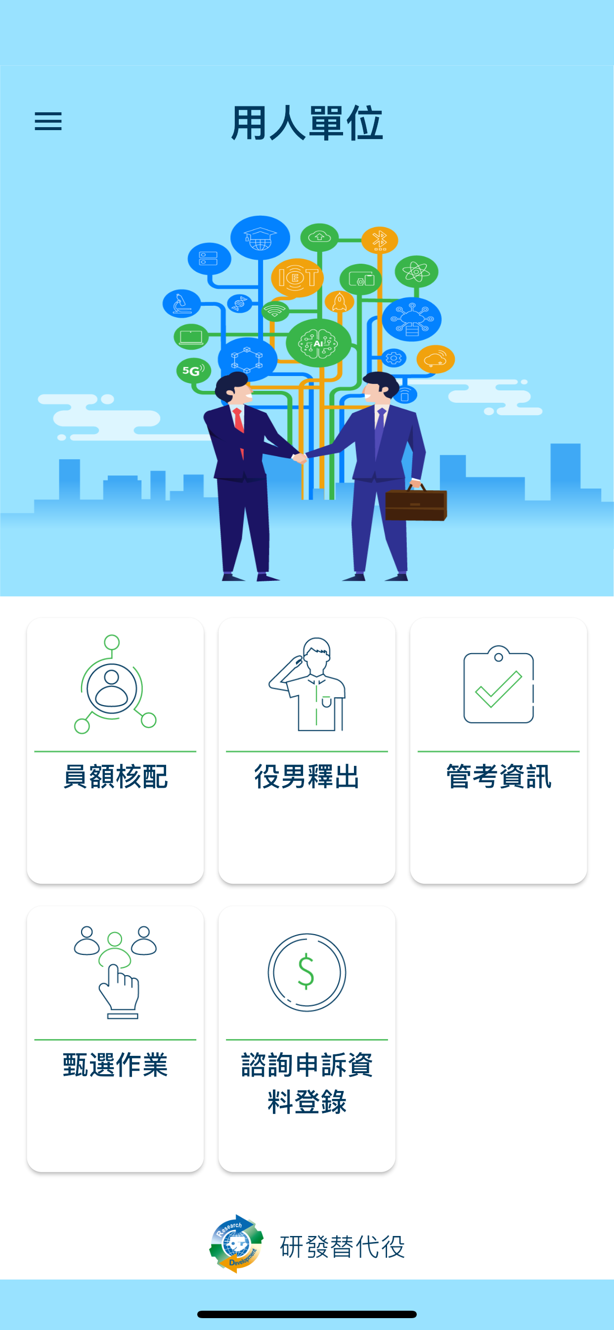 研發替代役