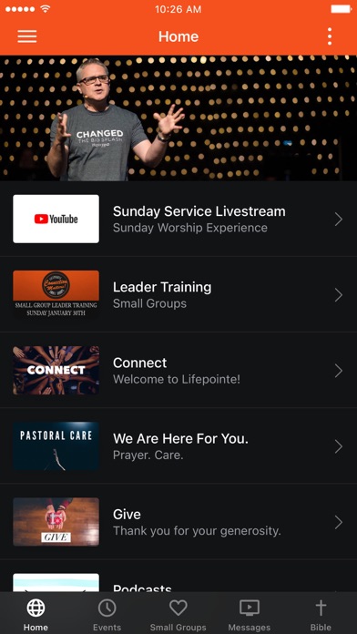 lifepointe church Screenshot