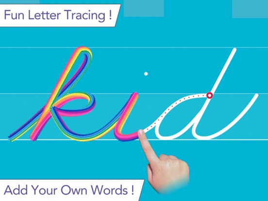 Cursive Writing Wizard -School iPad app afbeelding 1