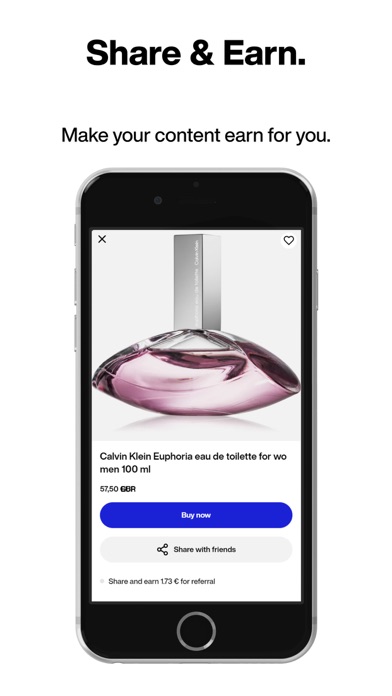 Recommend: Shop with friends. Screenshot