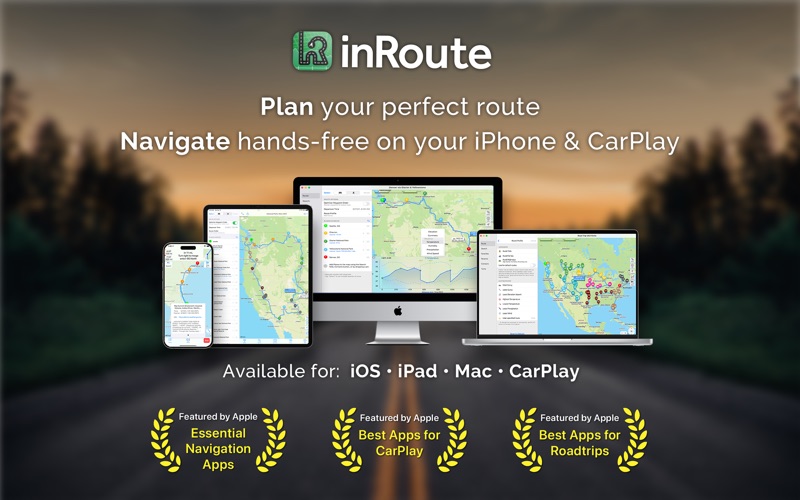 inroute: intelligent routing iphone screenshot 1