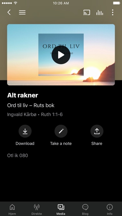 P7 Kristen Riksradio Screenshot