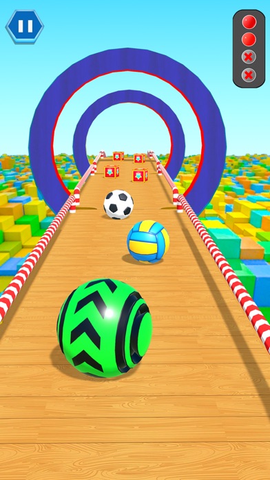 Screenshot 1 of Hit Rolling Ball: Ball Game 3D App
