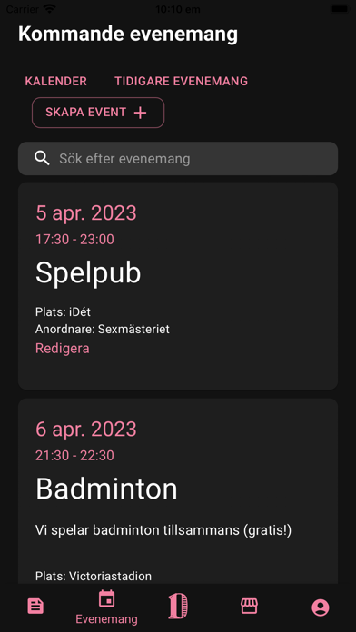 D-sektionen Screenshot