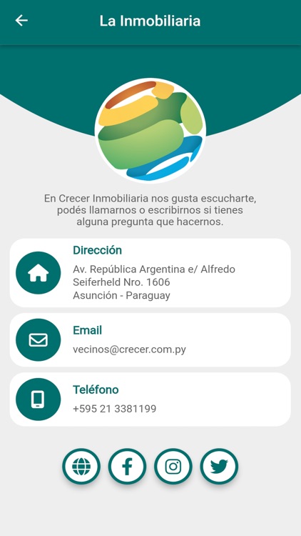 Crecer Inmobiliaria Clientes screenshot-3