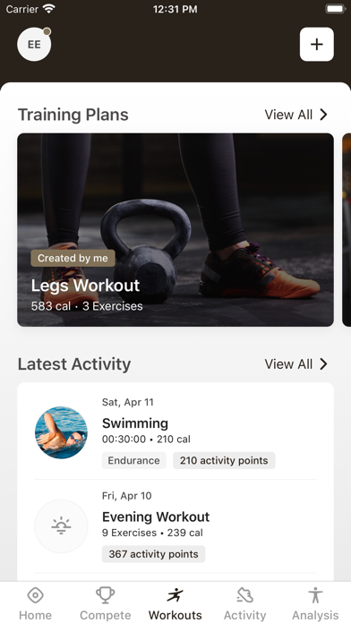 Sportenau Fit App Screenshot