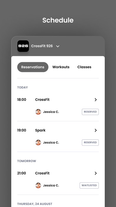 CrossFit 926 Screenshot