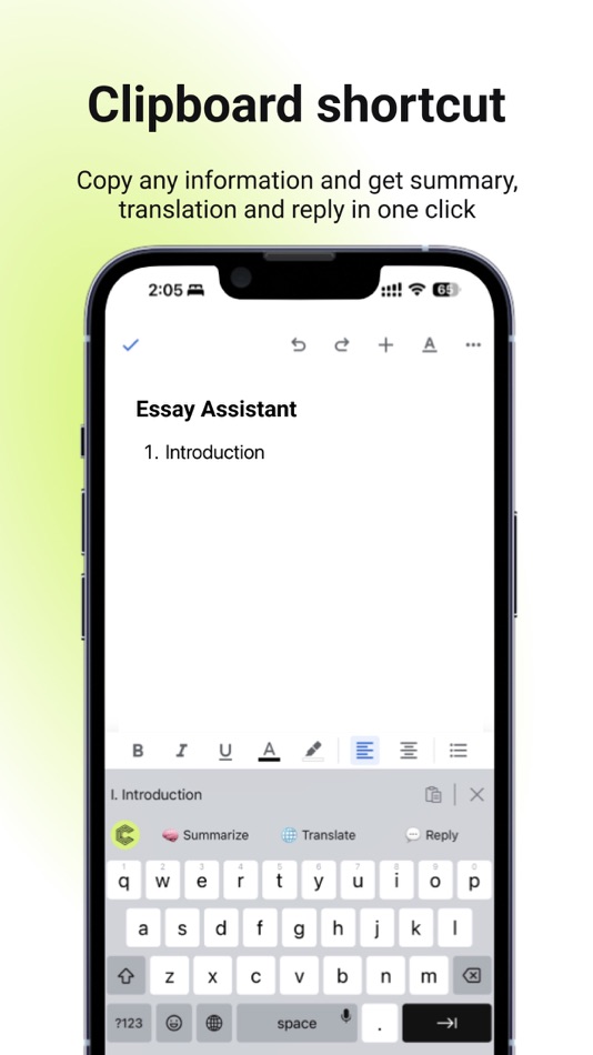#3. CoChatter-AI Prompt Keyboard (iOS) 由: 广州Yiyi网络科技有限公司