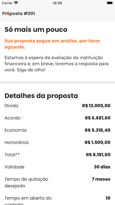 Salva-Dívidas Screenshot