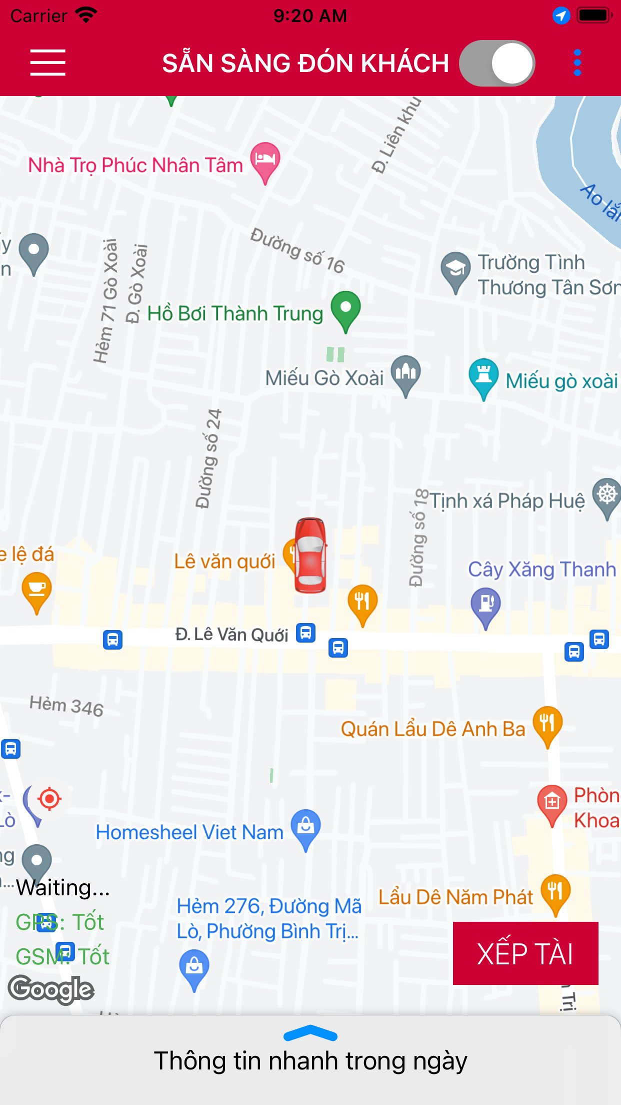 Taxi Sông Hoài Driver