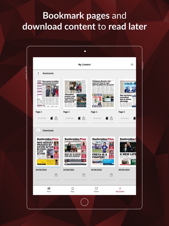 Screenshot #6 pour Dunfermline Press
