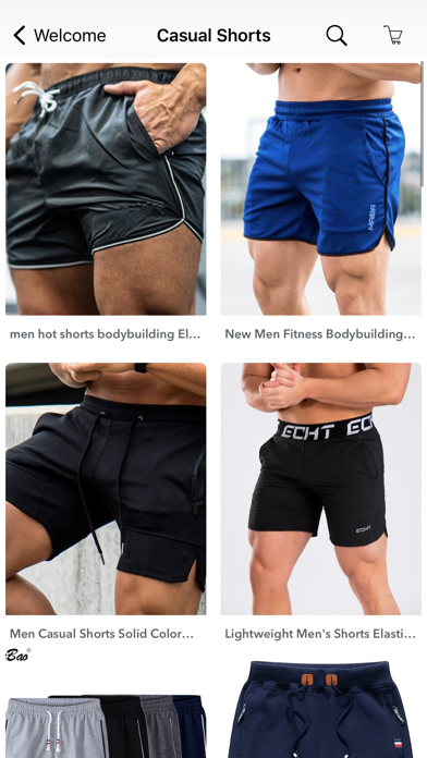 Men's clothing fashion online Screenshot