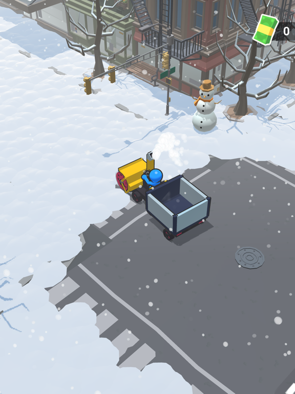 Snow shovelers - simulation iPad screenshot 2 - Games app