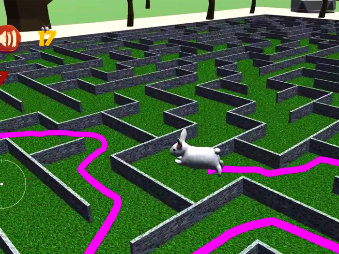Maze Escape Rabbit Runner