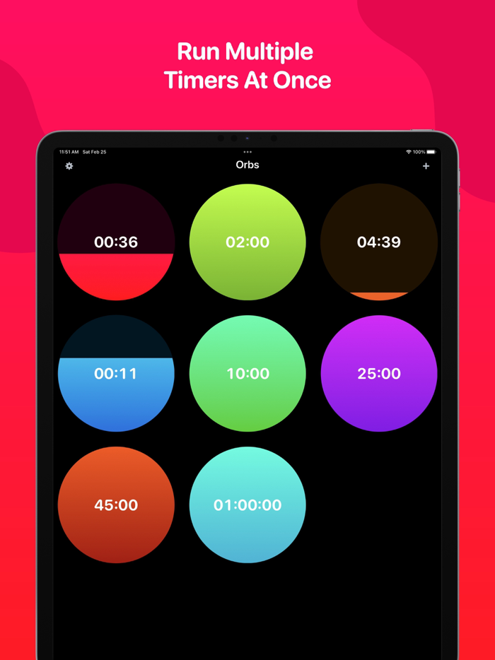 Orbs Countdown Timers