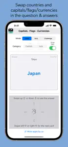 Capitals, Flags & Currencies screenshot #4 for iPhone