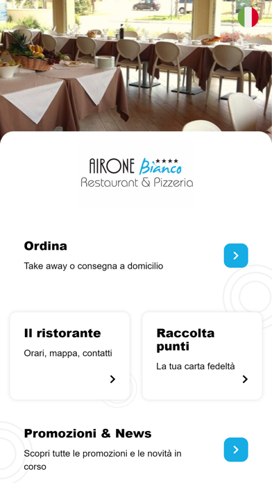 Airone Bianco - Ristorante Screenshot