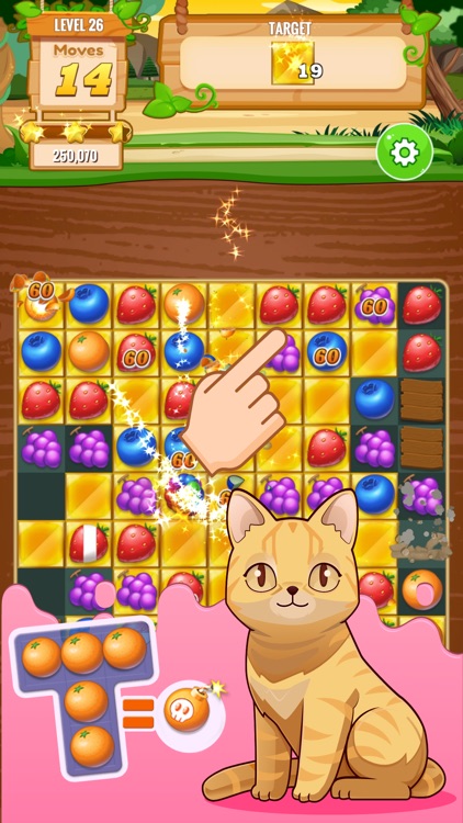 Shiro Sweet Fruit Match 3 Game screenshot-5