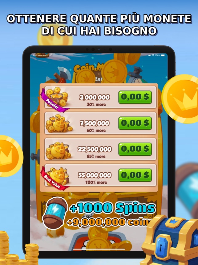 Spins & Mods for Coin Master su App Store