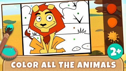 Africa Animals: Kids games 2+ Screenshot