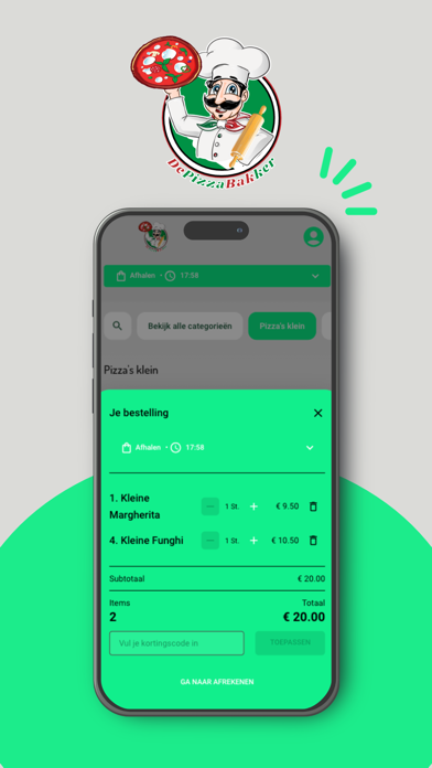 De Pizzabakker Screenshot