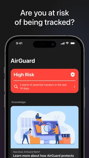 AirGuard - Tracking Protection screenshot 1