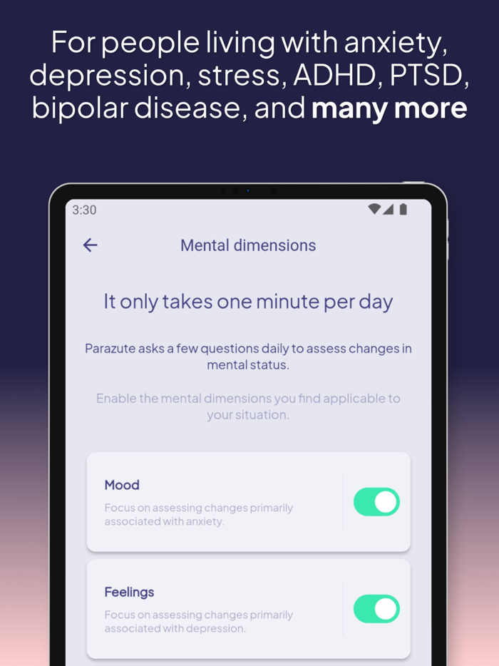 Parazute Mental journal