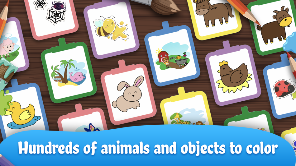 #7. Draw & Color: Toddler Games (iOS) 来自: Learning Games for Baby Kids and Toddlers Inc.