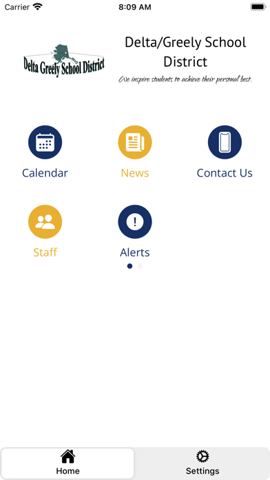 Delta/Greely School District Screenshot