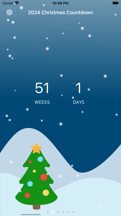 2024 Christmas Countdown Screenshot