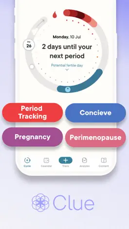 Game screenshot Clue Period Tracker & Calendar mod apk