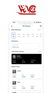 world athletic club iphone screenshot 4