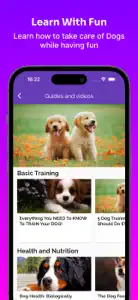 Dog Care Guide: Pup Tips & Fun screenshot #2 for iPhone