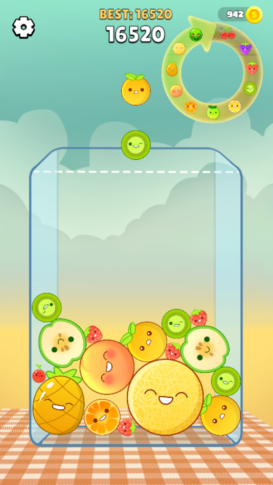 #2. Watermelon Merge Fruit Crush (iOS) Bởi: Jurijs Visnakovs