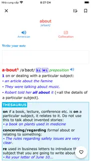 advanced american dictionary iphone screenshot 1