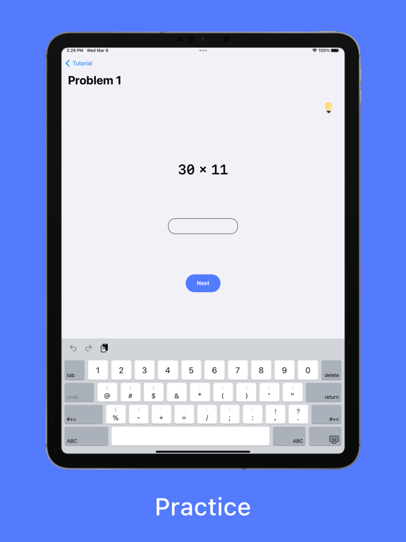 Trach - Trachtenberg iPad screenshot 2 - Education app