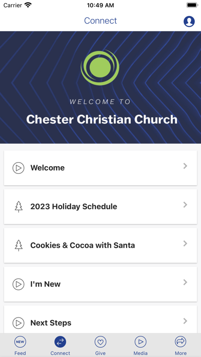 Chester Christian Church Screenshot