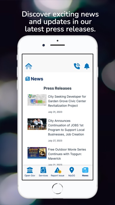 City of Garden Grove Screenshot
