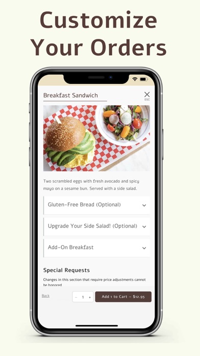 Cafe Landwer Canada Screenshot