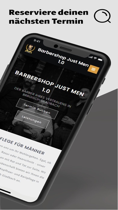 Barbershop Just Men 1.0 Screenshot