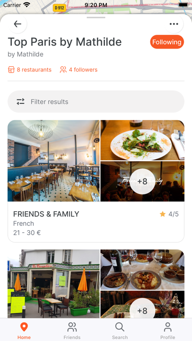 GetResto, all the restaurants Screenshot